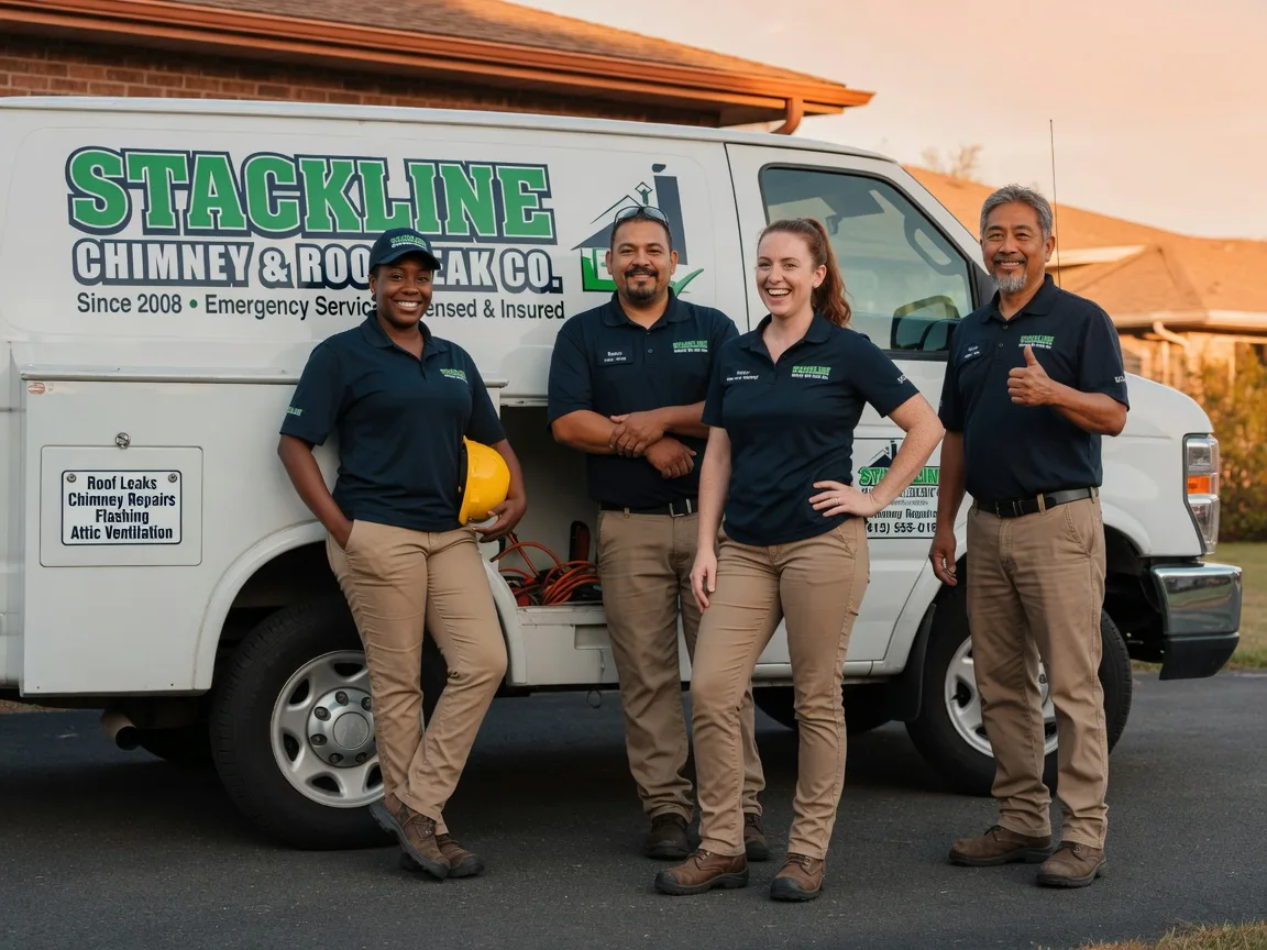 Chimney flashing repair company in Cedar Park, TX